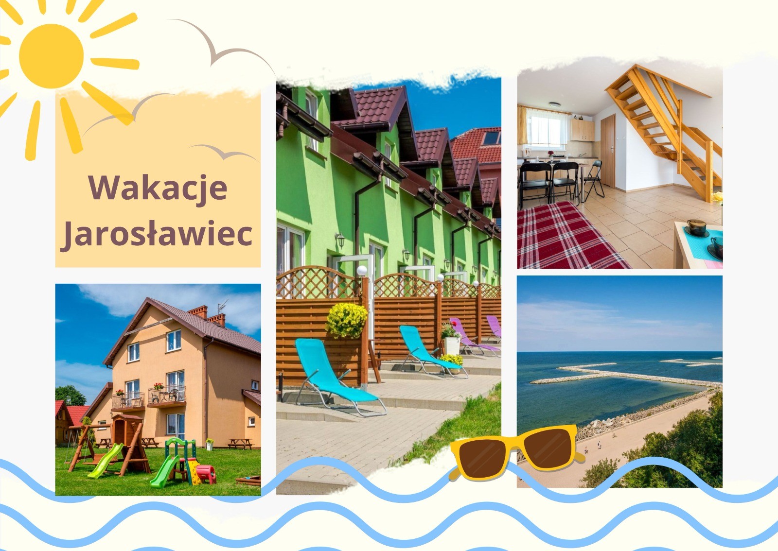 Wczasy z dziećmi - Domki i Pokoje U MONIKI